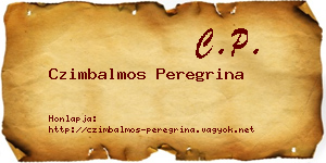 Czimbalmos Peregrina névjegykártya